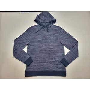 Guess Hoodie Lightweight Fleece Navy‎ Blue Preppy Party Mens Medium